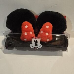 Minnie Mouse ears spa headband